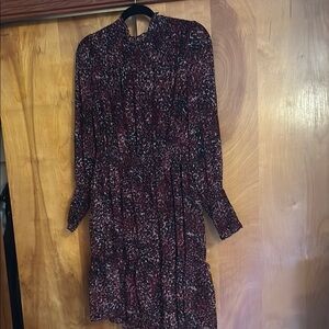 Elegant Black and Red Women's Dress